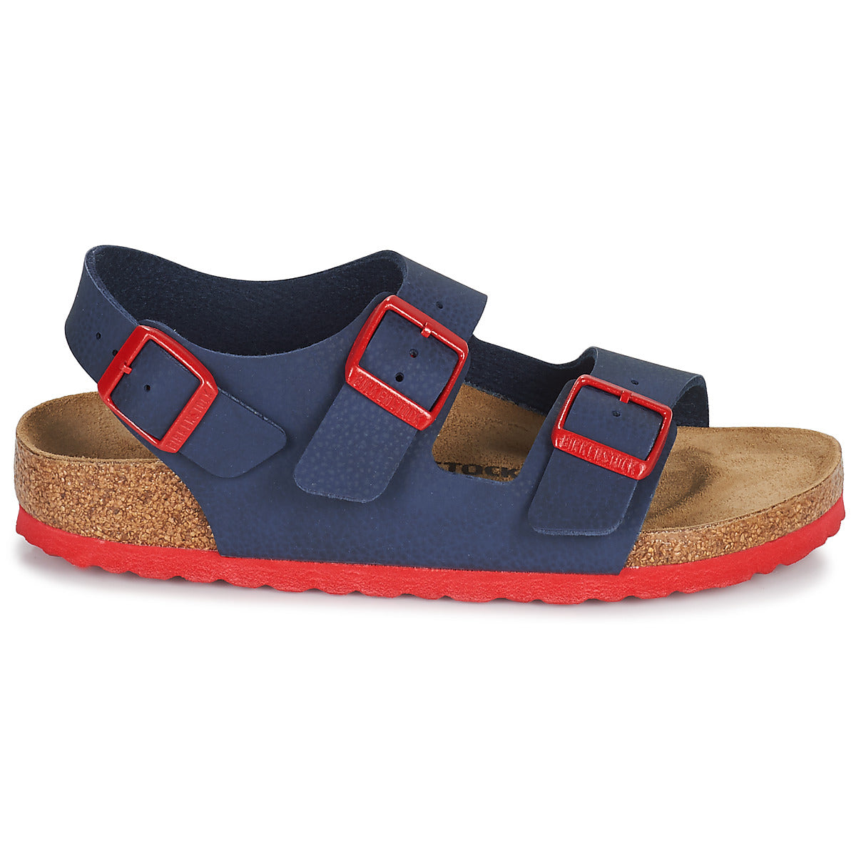 Sandali bambini ragazzo Birkenstock  MILANO  Blu