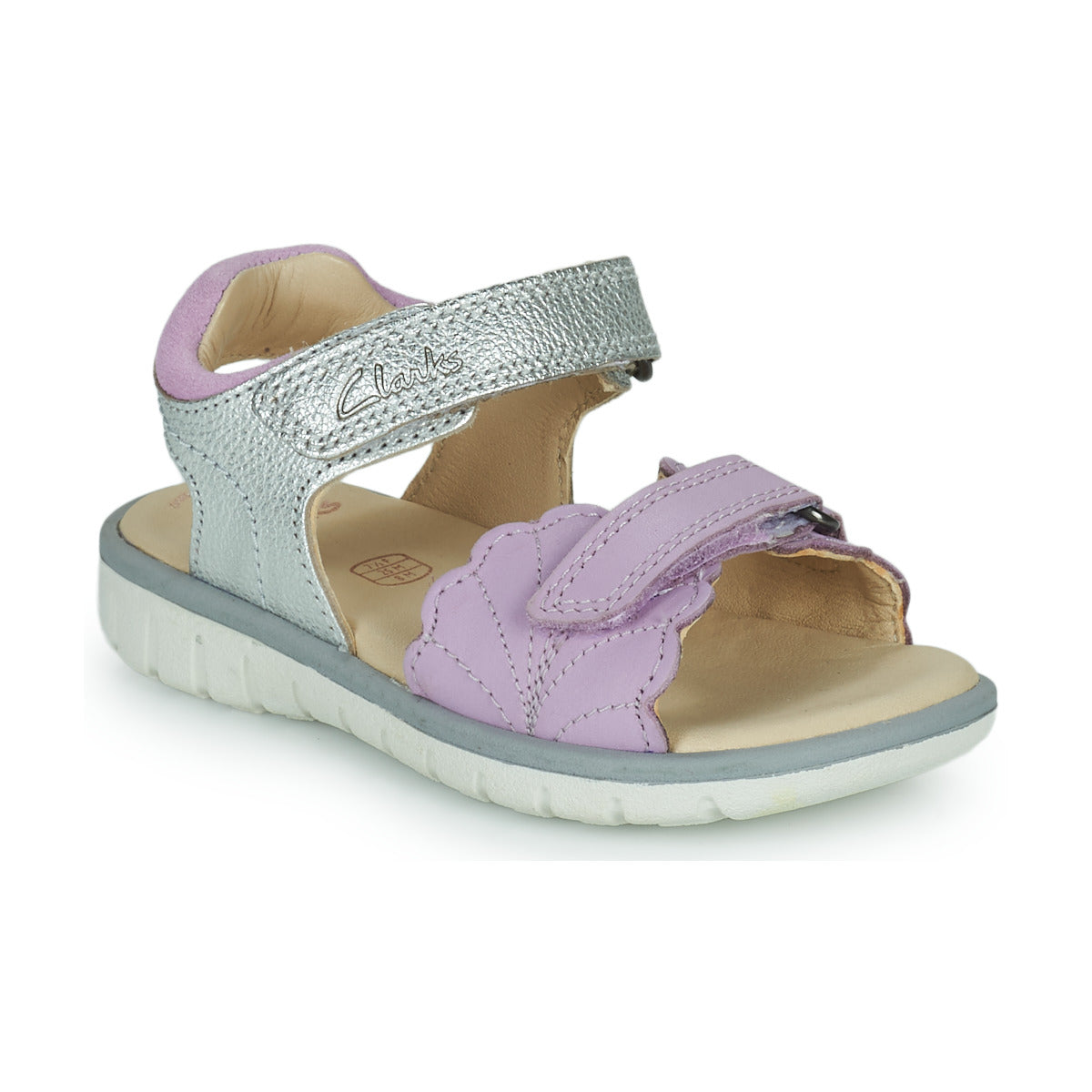 Sandali bambini ragazza Clarks  Roam Wing K.  Argento