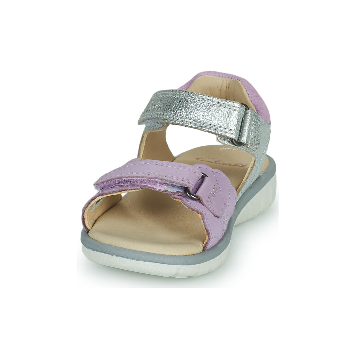 Sandali bambini ragazza Clarks  Roam Wing K.  Argento