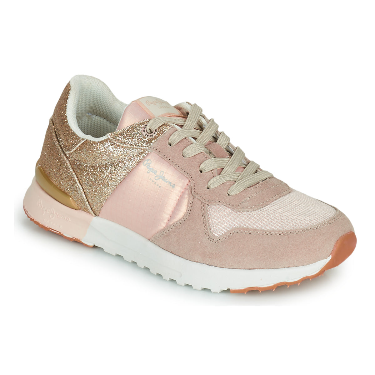 Sneakers basse Donna Pepe jeans  VERONA PRO HAPPY  Beige