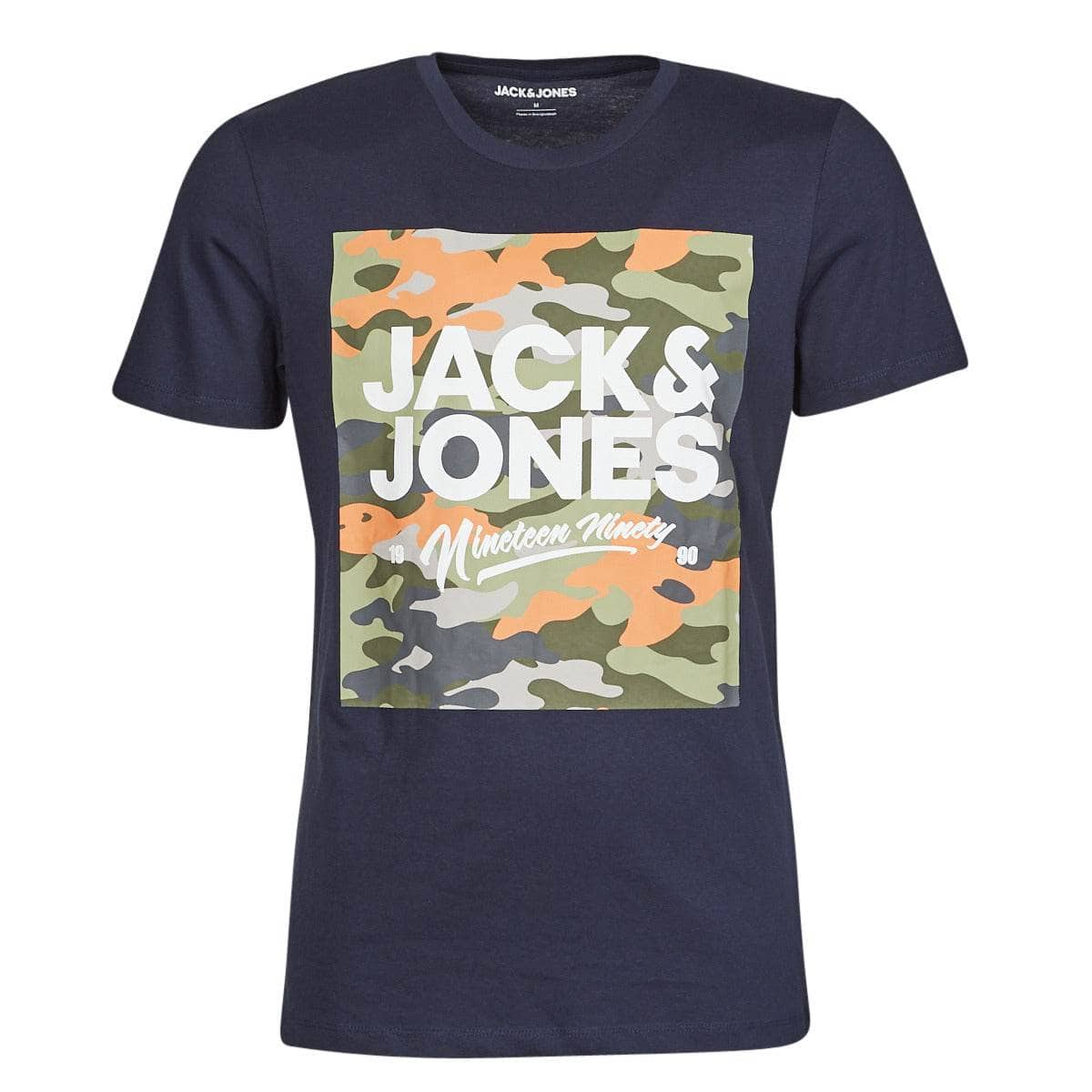 T-shirt Uomo Jack & Jones  JJPETE  Marine