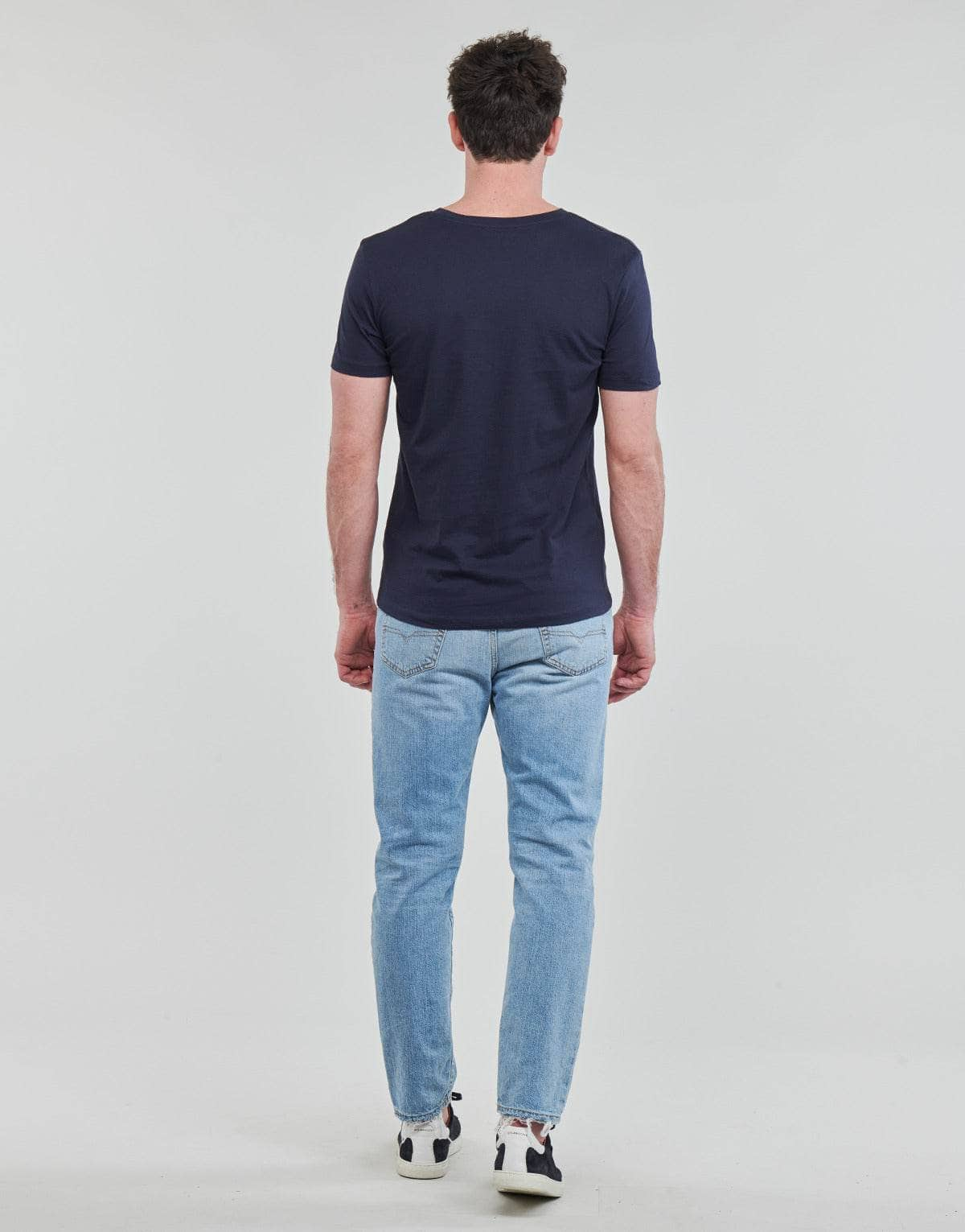 T-shirt Uomo Jack & Jones  JJPETE  Marine