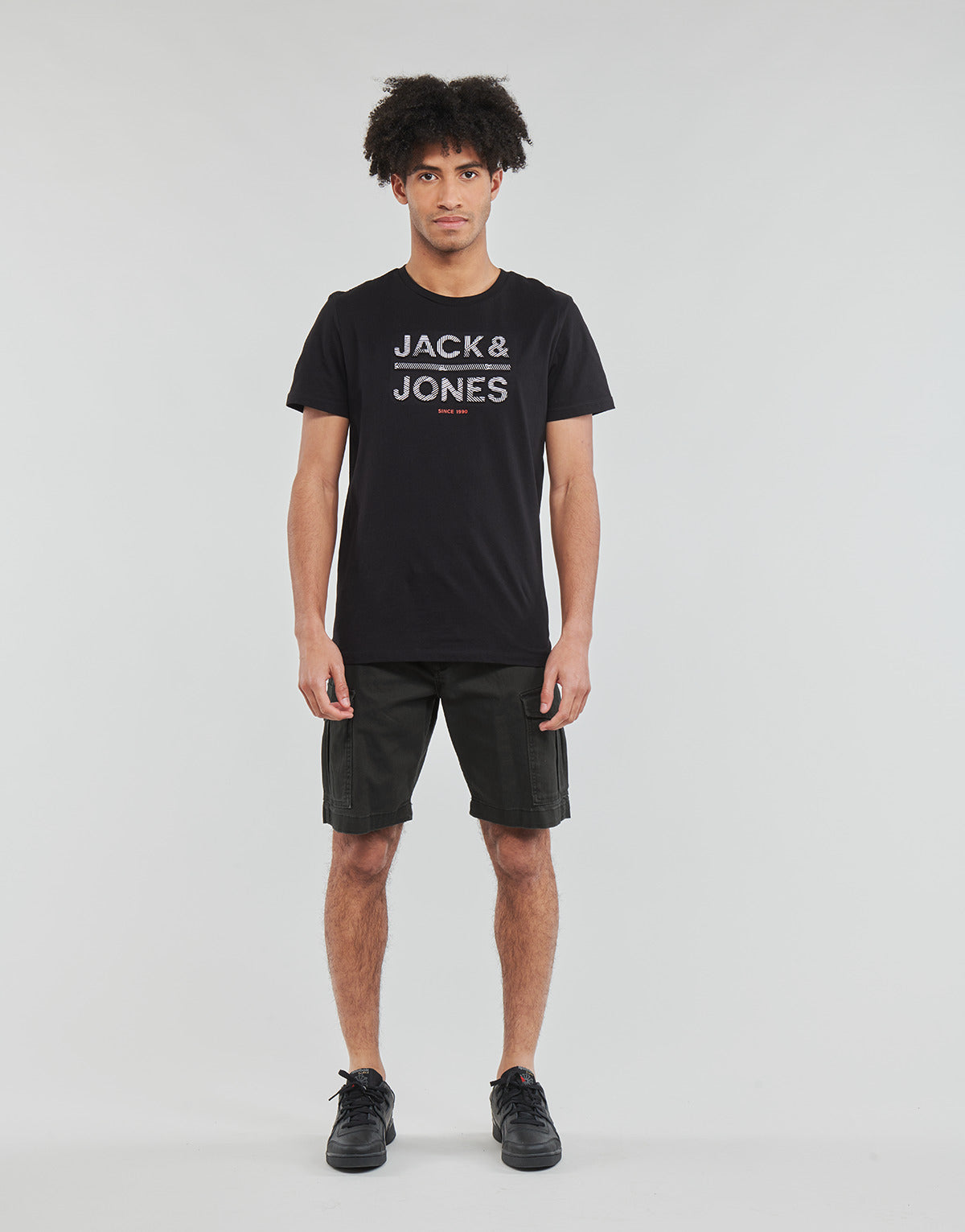 Pantaloni corti Uomo Jack & Jones  JPSTJOE  Nero