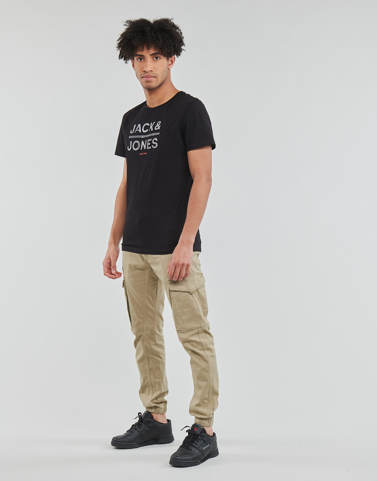 Pantalone Cargo Uomo Jack & Jones  JPSTPAUL  Marrone