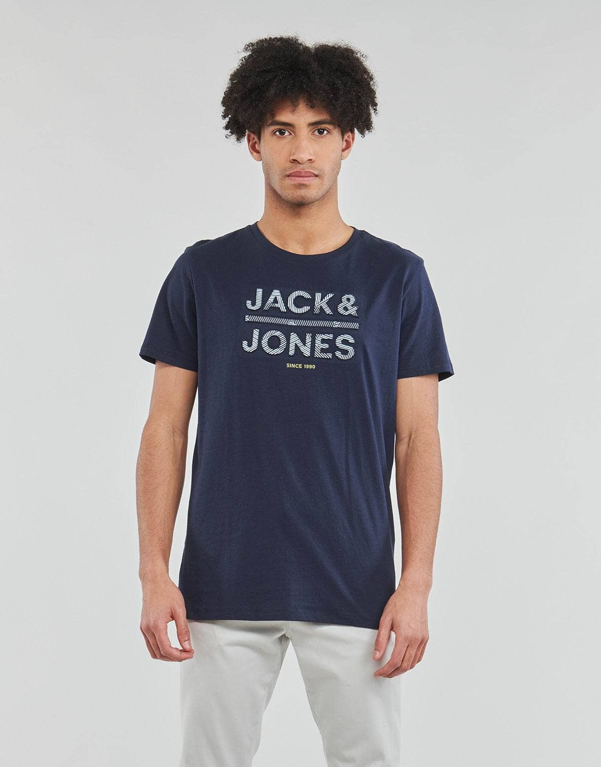 T-shirt Uomo Jack & Jones  JCOGALA  Marine