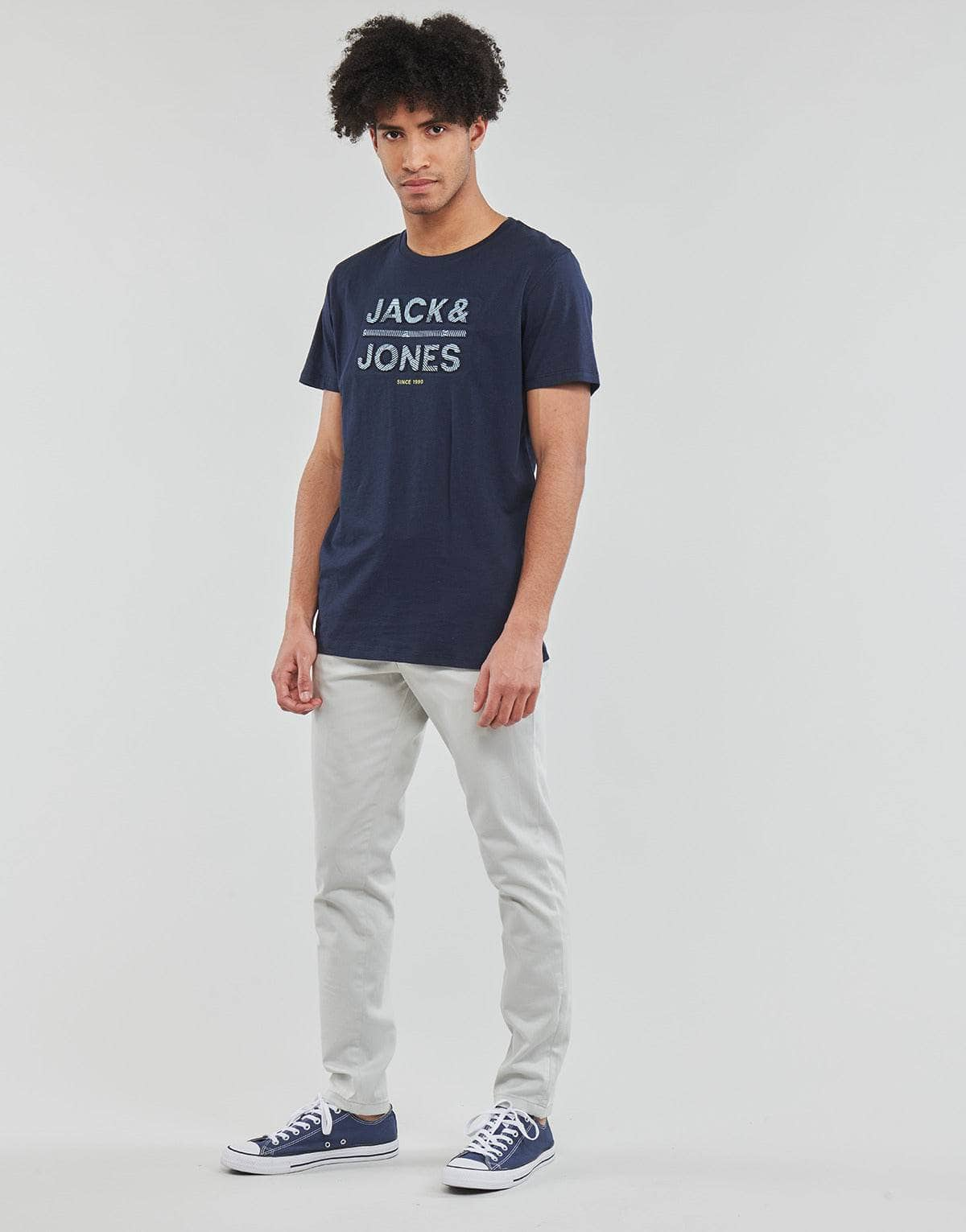 T-shirt Uomo Jack & Jones  JCOGALA  Marine