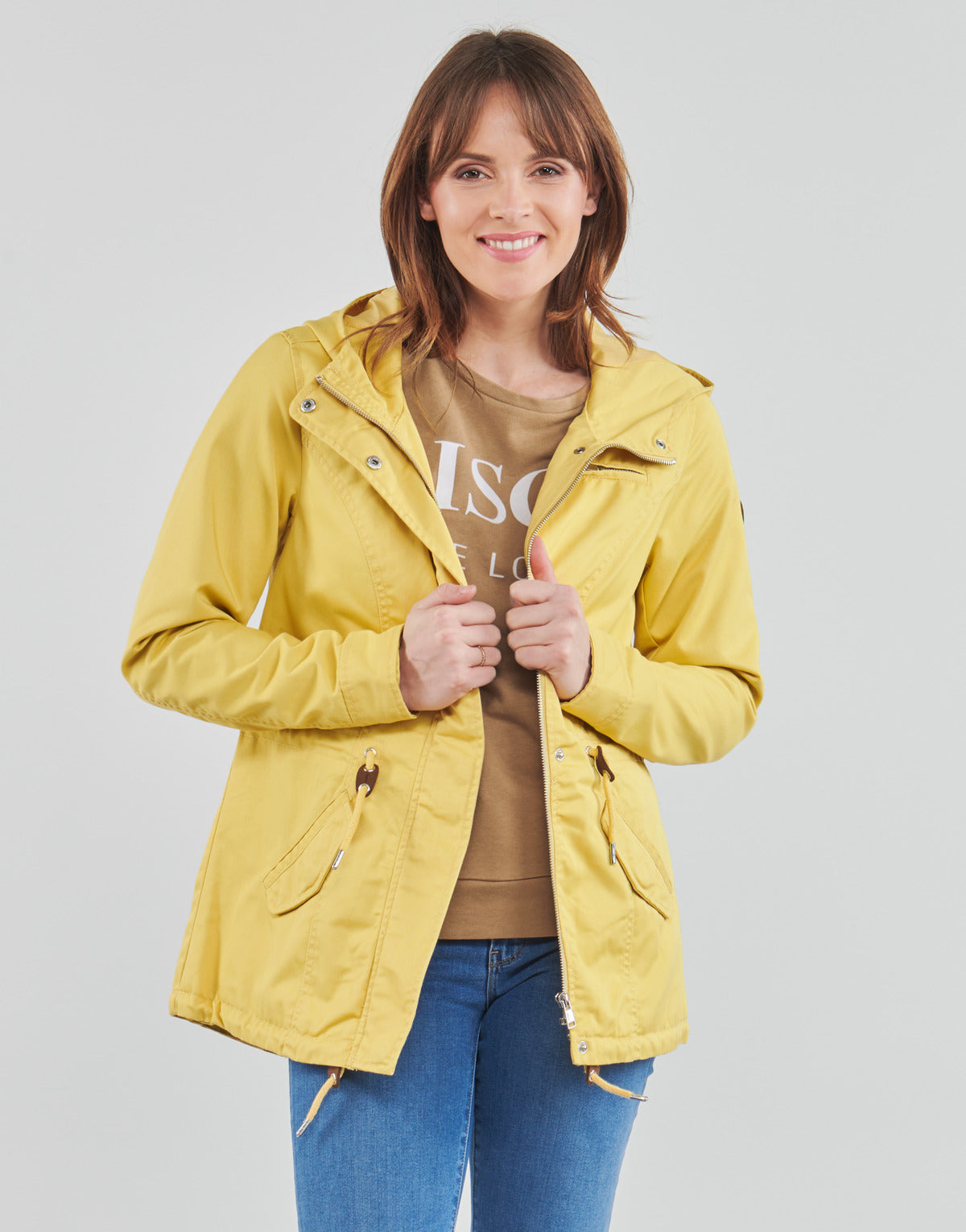 Parka Donna Only  ONLLORCA  Giallo