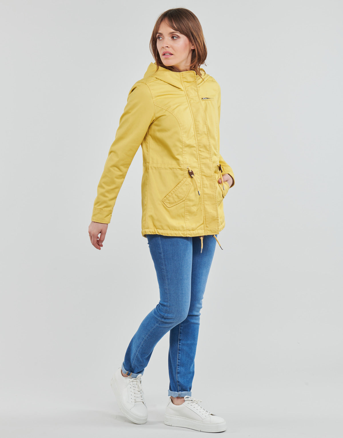 Parka Donna Only  ONLLORCA  Giallo