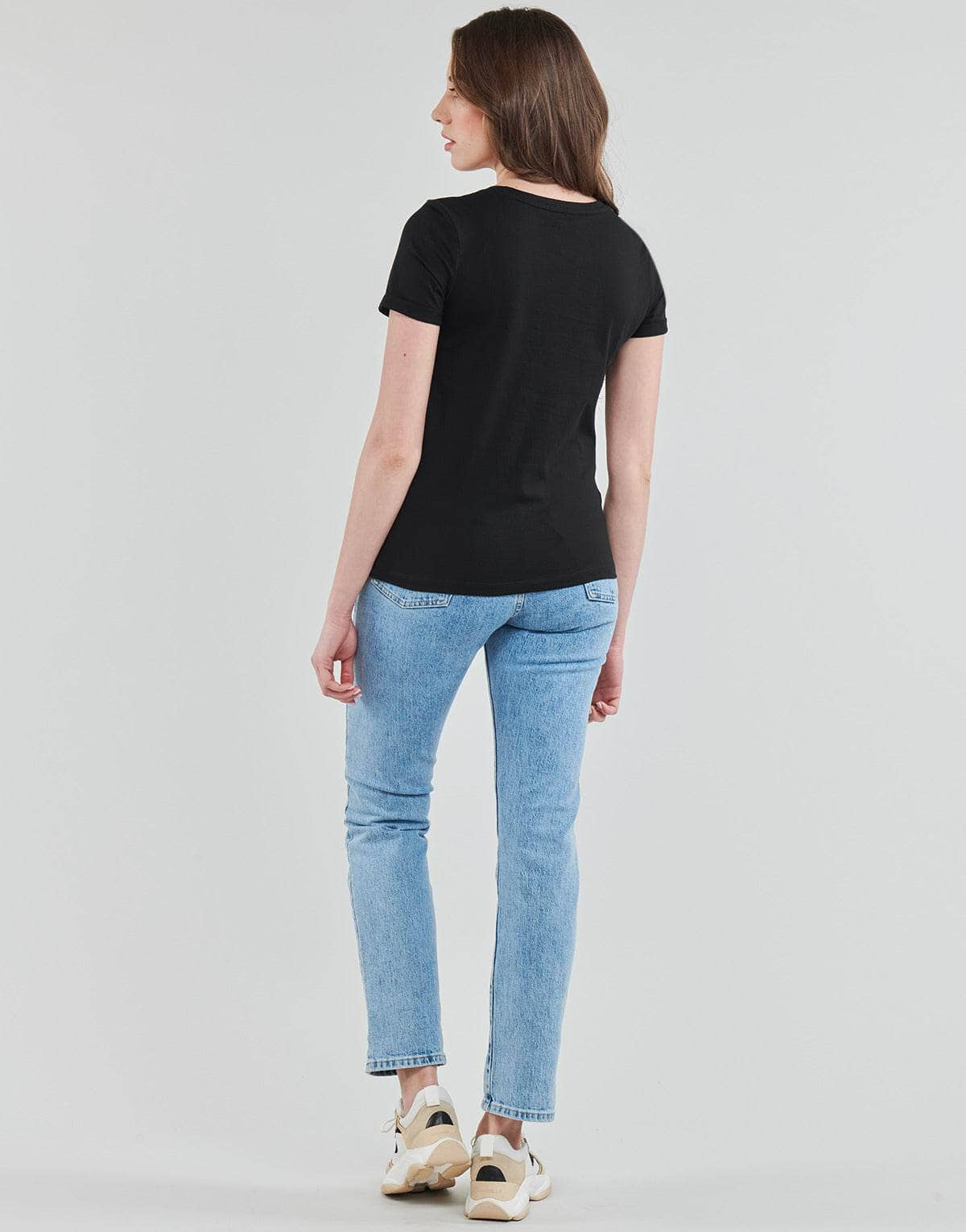 T-shirt Donna Only  ONLKITA  Nero