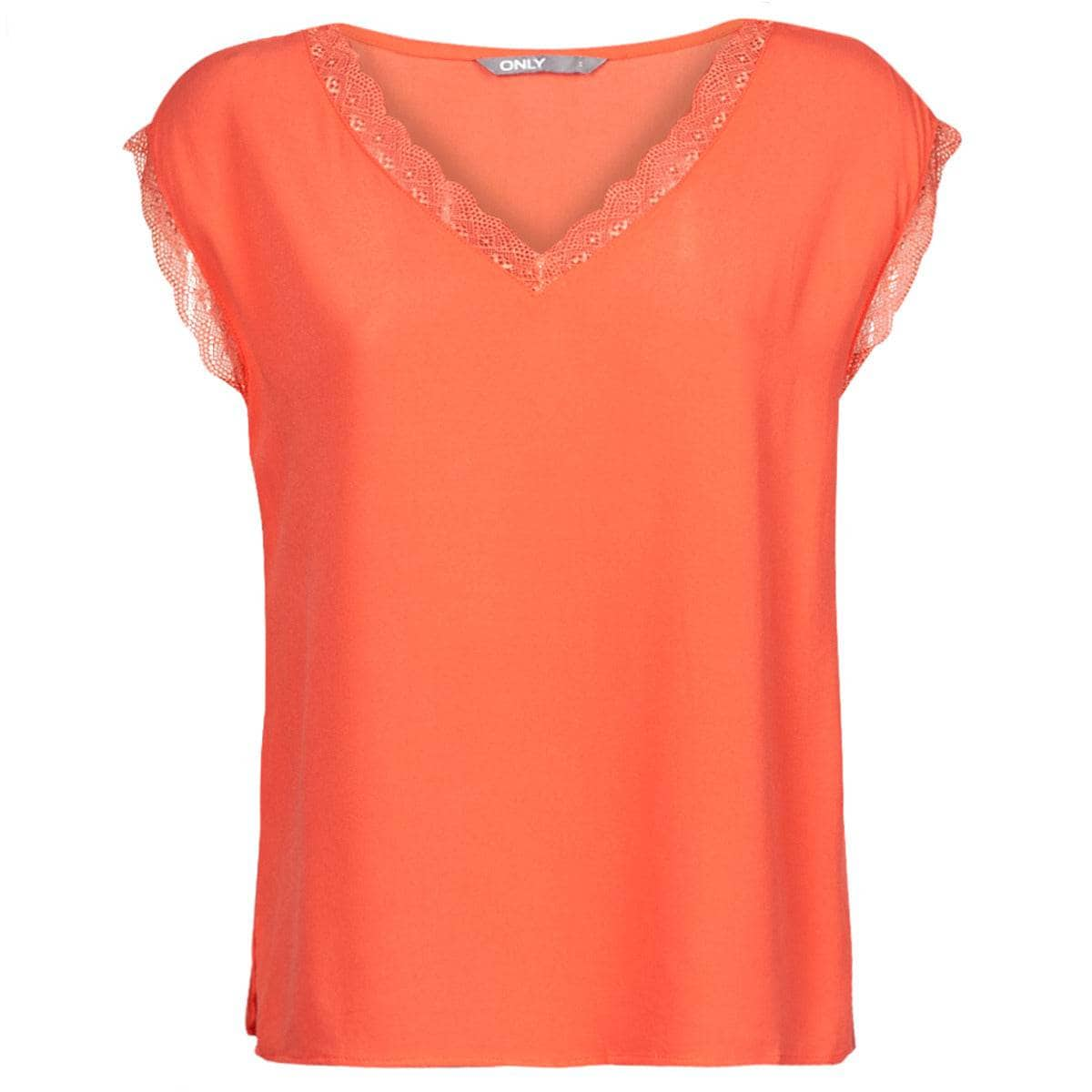 T-shirt Donna Only  ONLJASMINA  Arancio