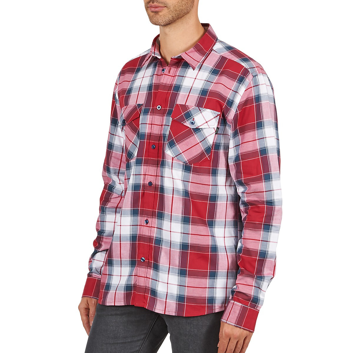 Camicia a maniche lunghe Uomo Wesc  JOEY  Rosso