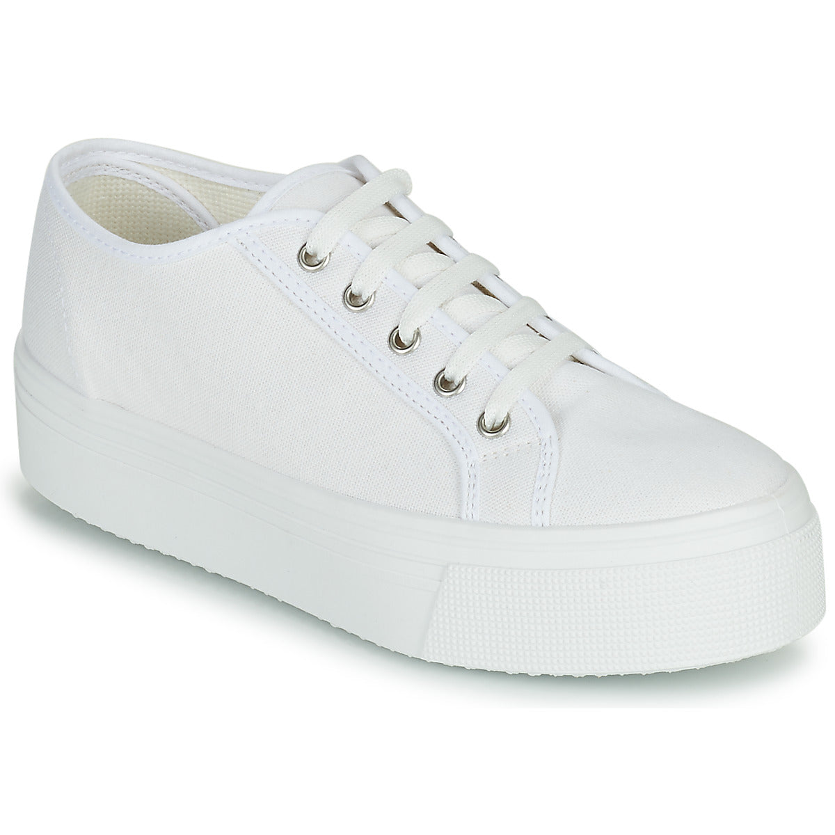 Sneakers basse Donna Yurban  JABELLE  Bianco