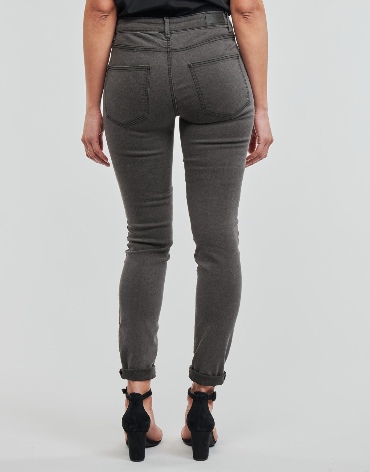 Jeans Slim Donna Vero Moda  VMJUDY  Grigio