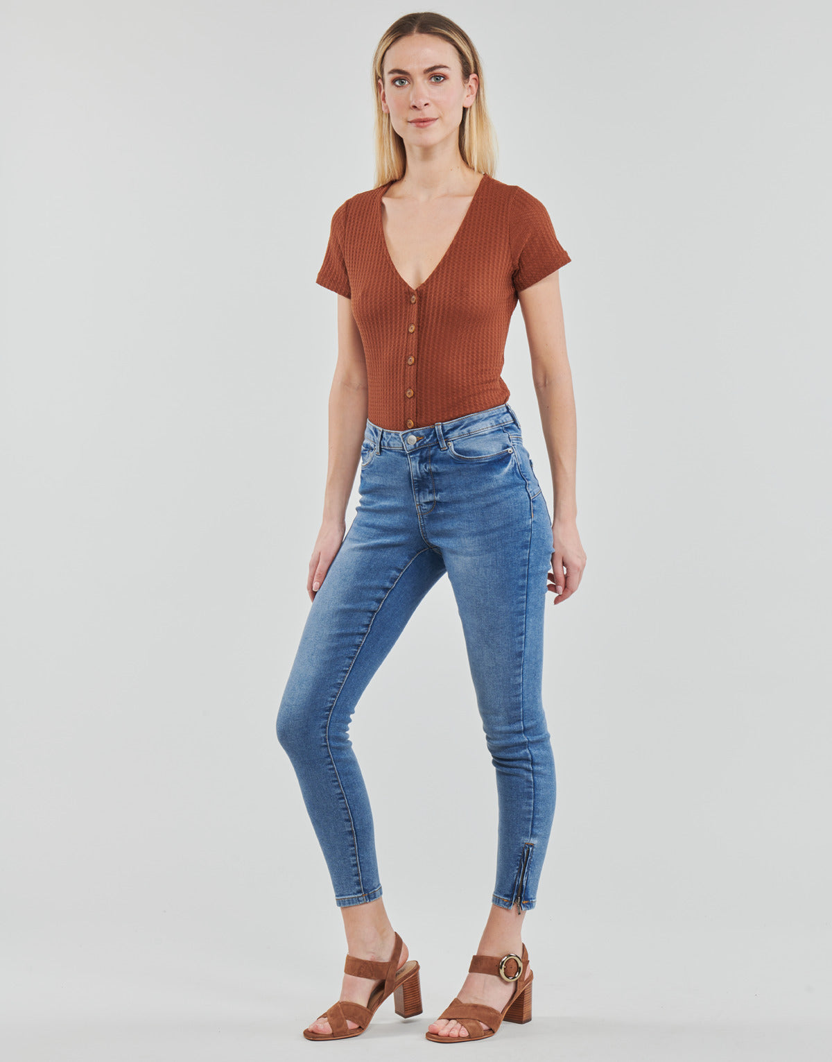 Jeans Slim Donna Vero Moda  VMTILDE  Blu