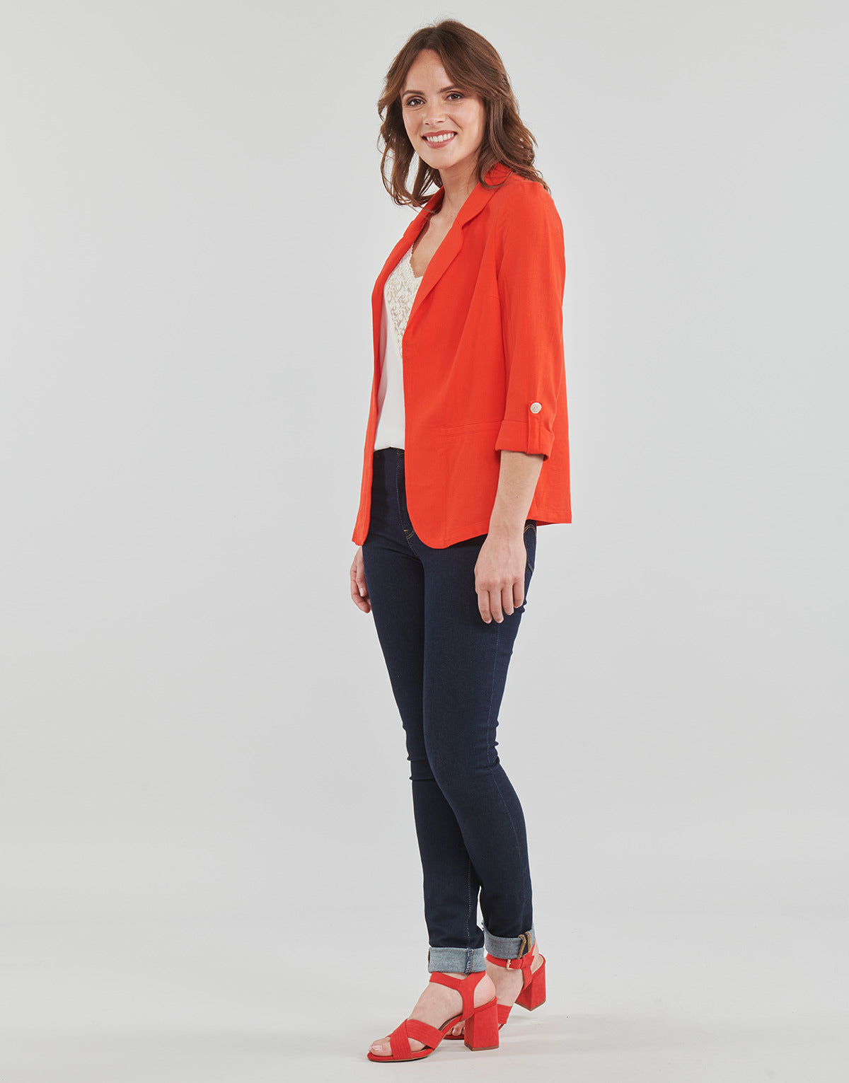 Giacca Donna Vero Moda  VMJESMILO  Arancio