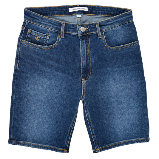 Pantaloni corti ragazzo Calvin Klein Jeans  REGULAR SHORT ESS BLUE  Blu