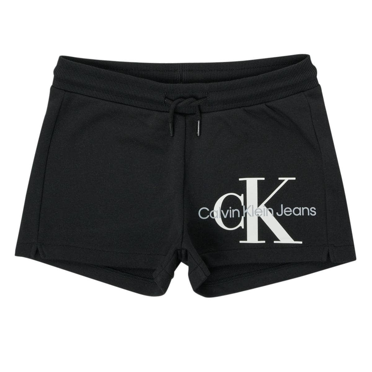 Shorts ragazza Calvin Klein Jeans  REFLECTIVE MONOGRAM SHORTS  Nero