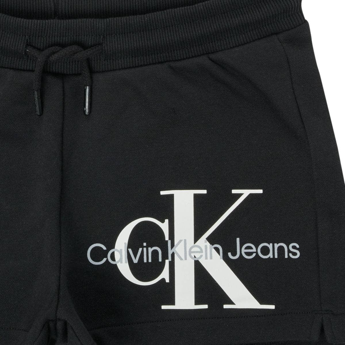 Shorts ragazza Calvin Klein Jeans  REFLECTIVE MONOGRAM SHORTS  Nero