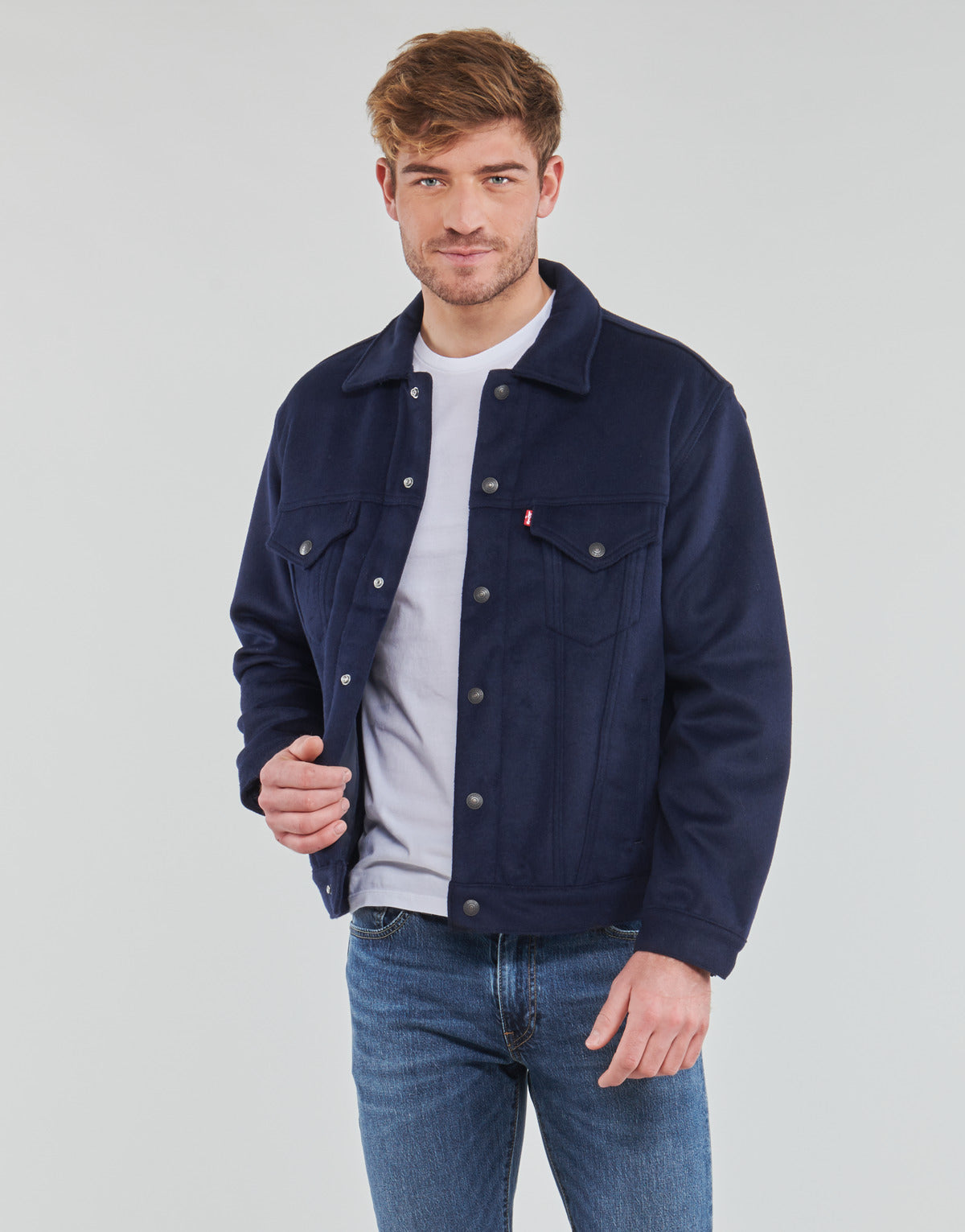 Giacca in jeans Uomo Levis  MT-TRUCKER  Marine