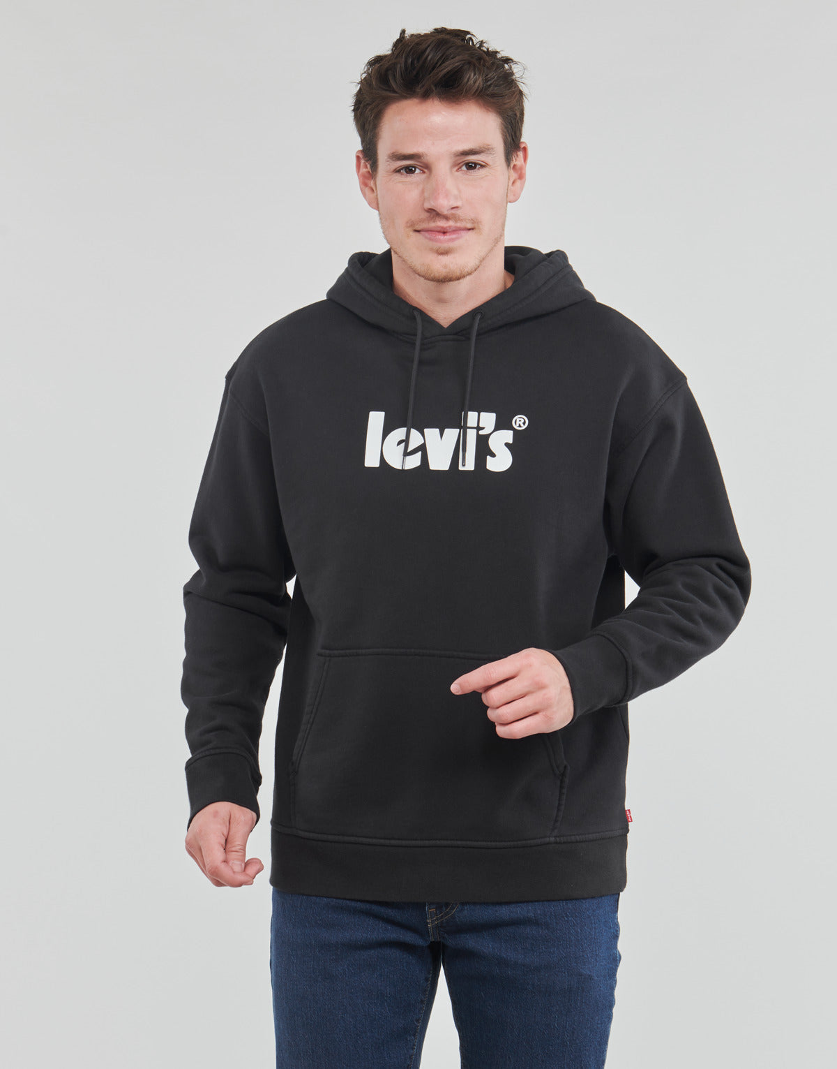 Felpa Uomo Levis  RELAXED GRAPHIC PO  Nero