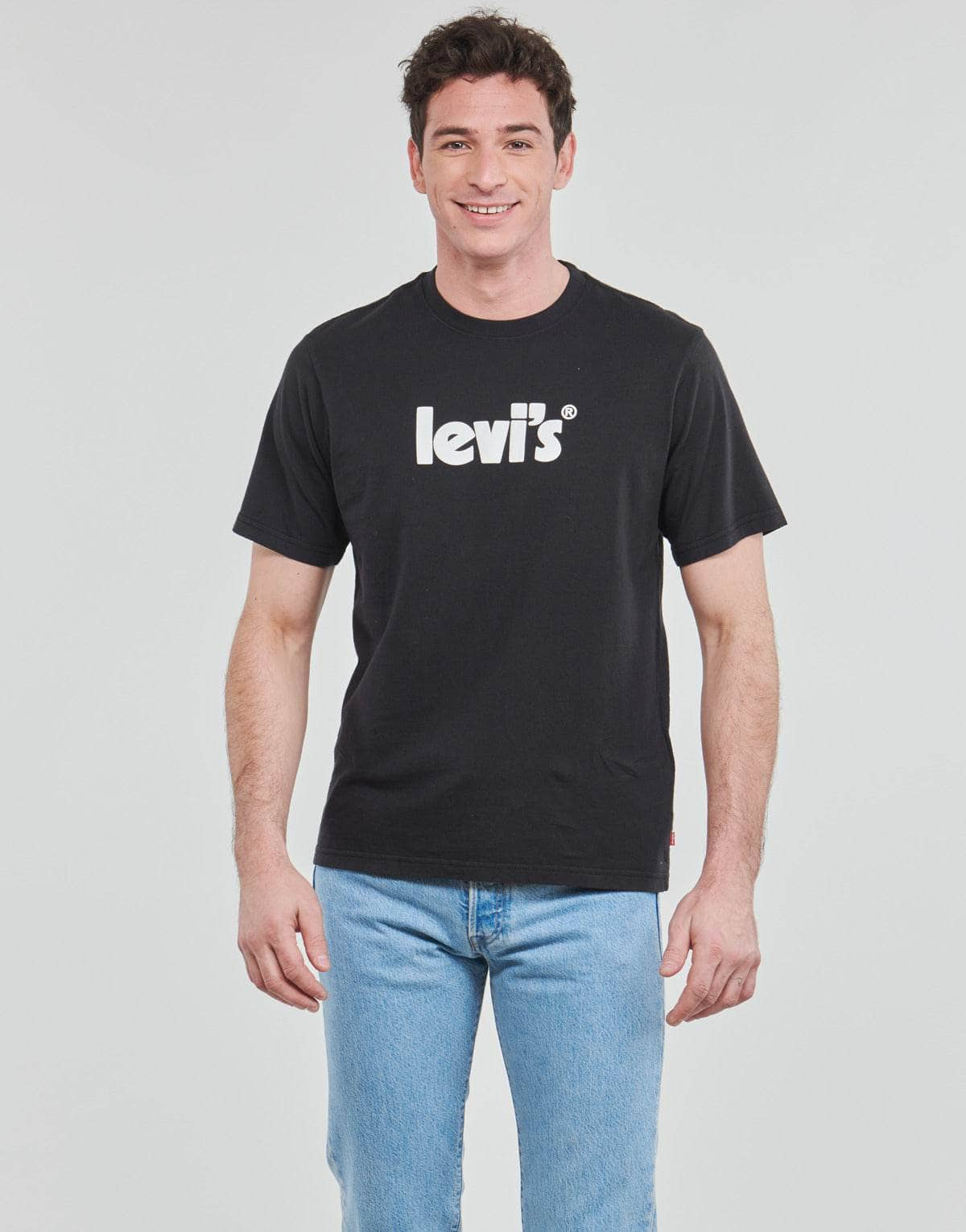 T-shirt Uomo Levis  SS RELAXED FIT TEE  Nero