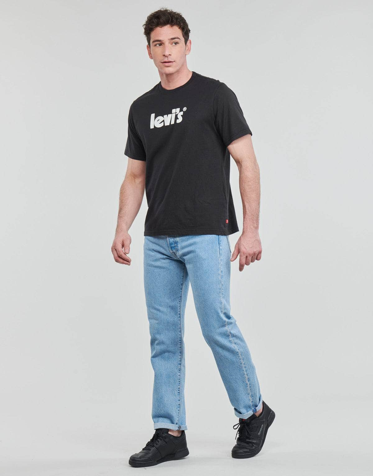 T-shirt Uomo Levis  SS RELAXED FIT TEE  Nero