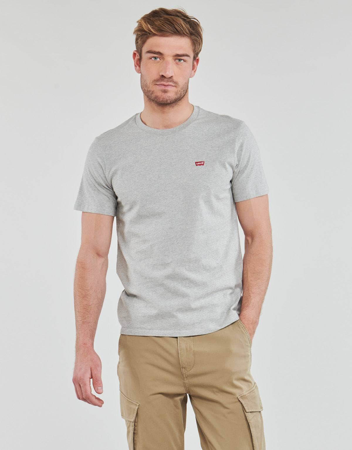 T-shirt Uomo Levis  SS ORIGINAL HM TEE  Grigio