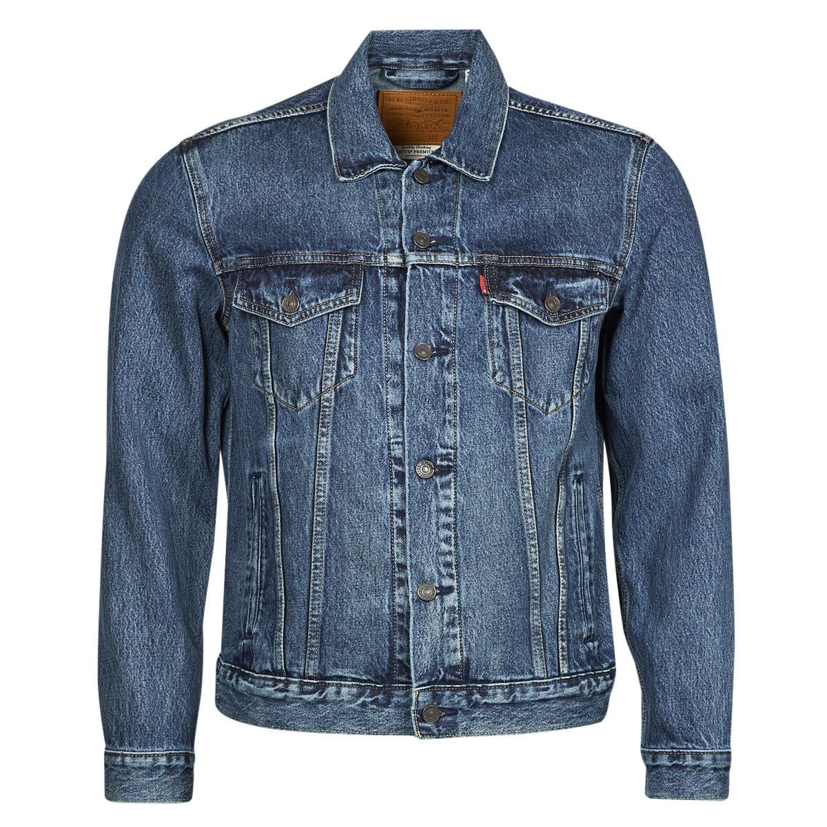 Giacca in jeans Uomo Levis  THE TRUCKER JACKET  Blu