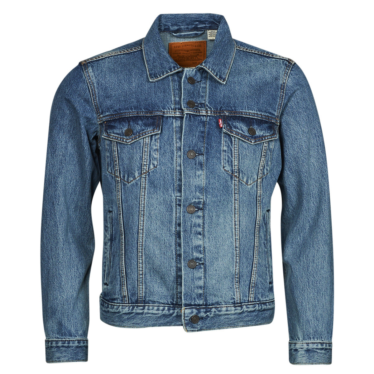 Giacca in jeans Uomo Levis  THE TRUCKER JACKET  Blu