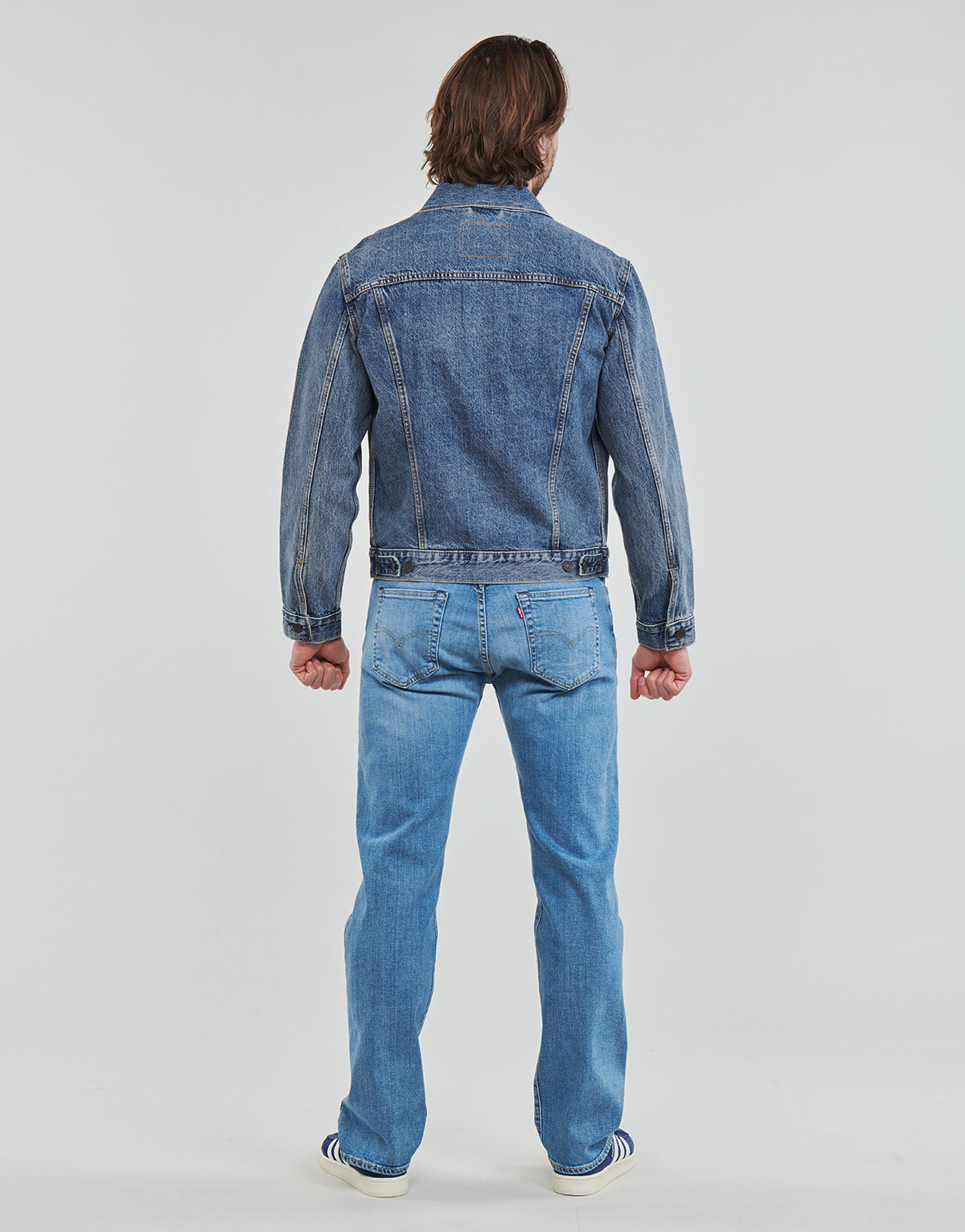 Giacca in jeans Uomo Levis  THE TRUCKER JACKET  Blu