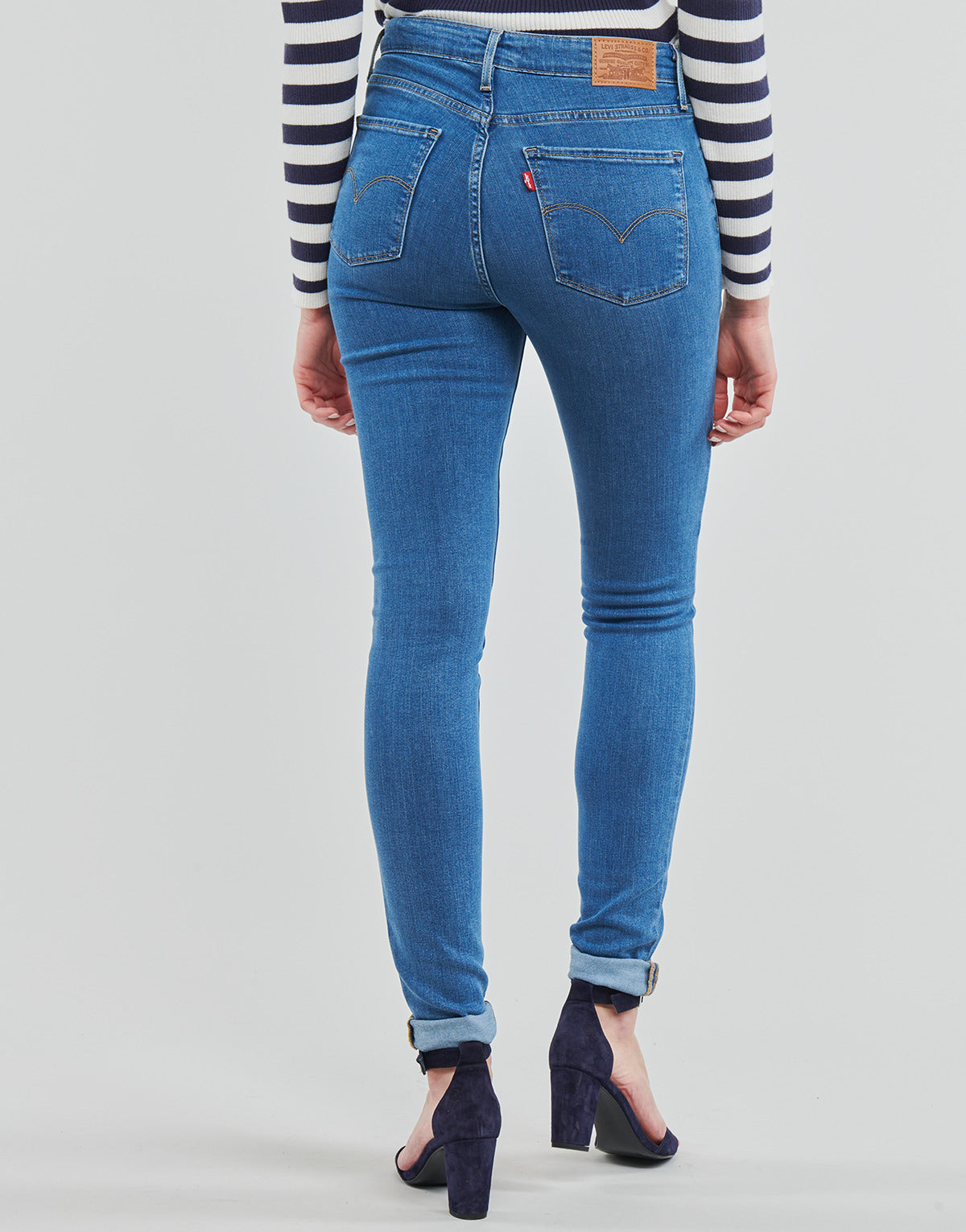 Jeans skynny Donna Levis  721 HIGH RISE SKINNY  Blu