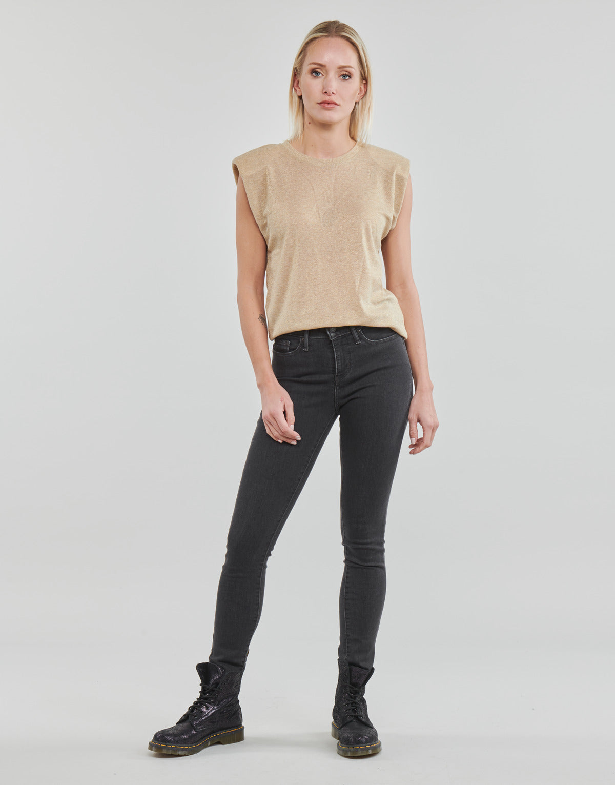 Jeans skynny Donna Levis  311 SHAPING SKINNY  Nero