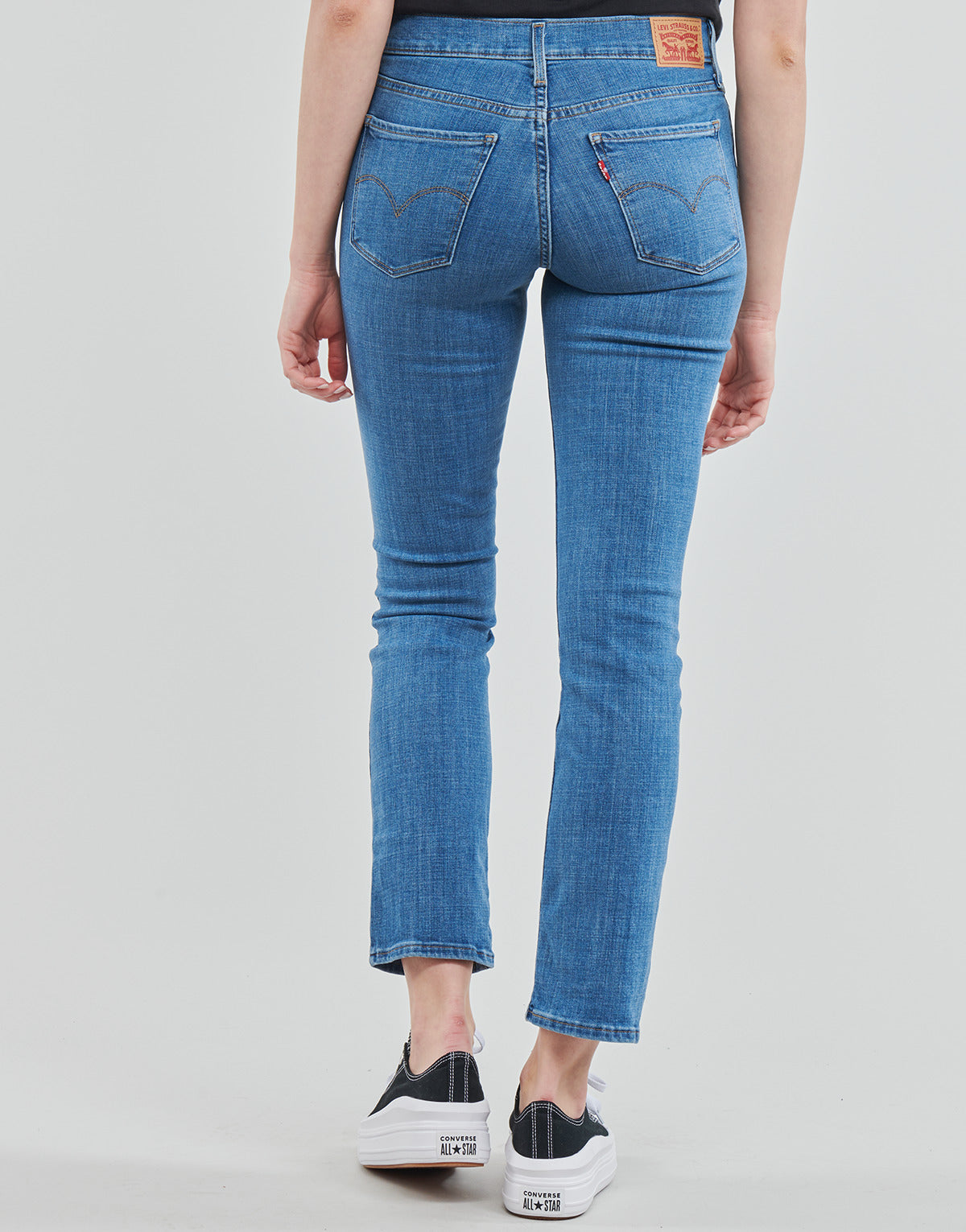 Jeans Donna Levis  314 SHAPING STRAIGHT  Blu