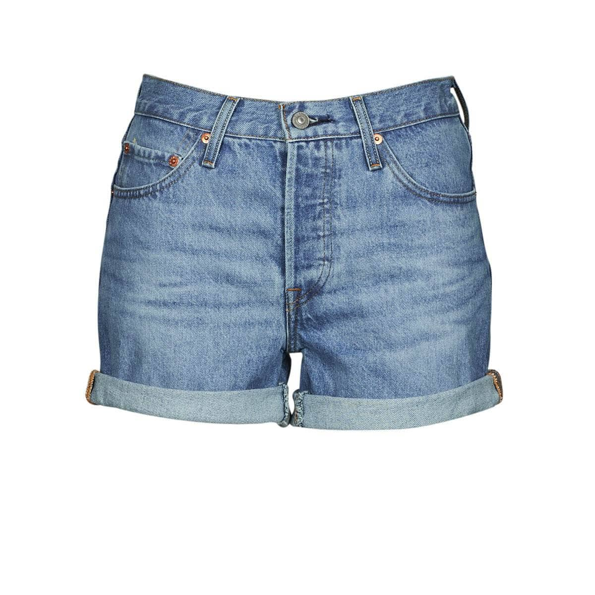 Shorts Donna Levis  501® ROLLED SHORT  Blu