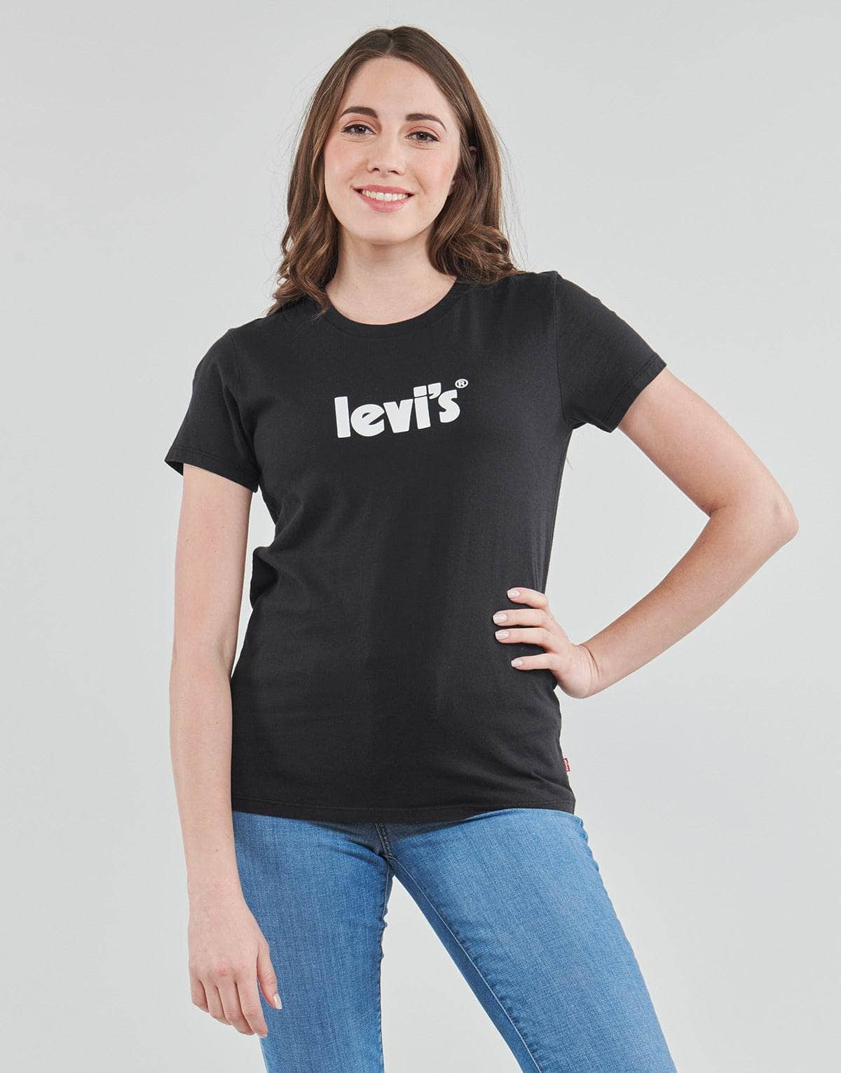 T-shirt Donna Levis  THE PERFECT TEE  Nero