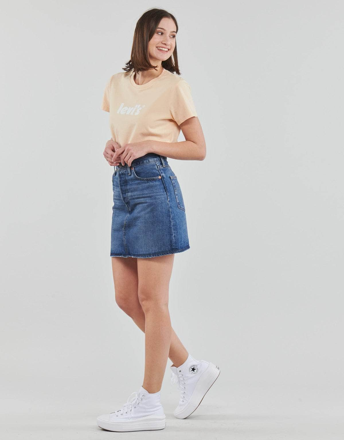 T-shirt Donna Levis  THE PERFECT TEE  Rosa