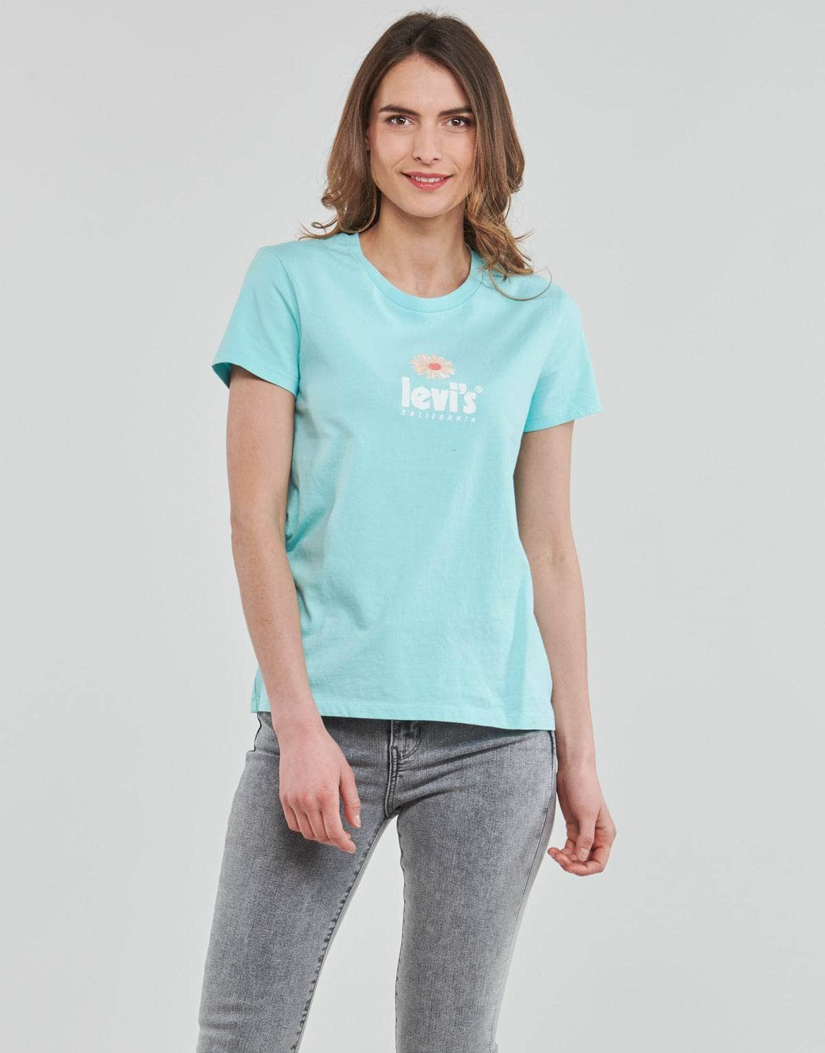 T-shirt Donna Levis  THE PERFECT TEE  Blu