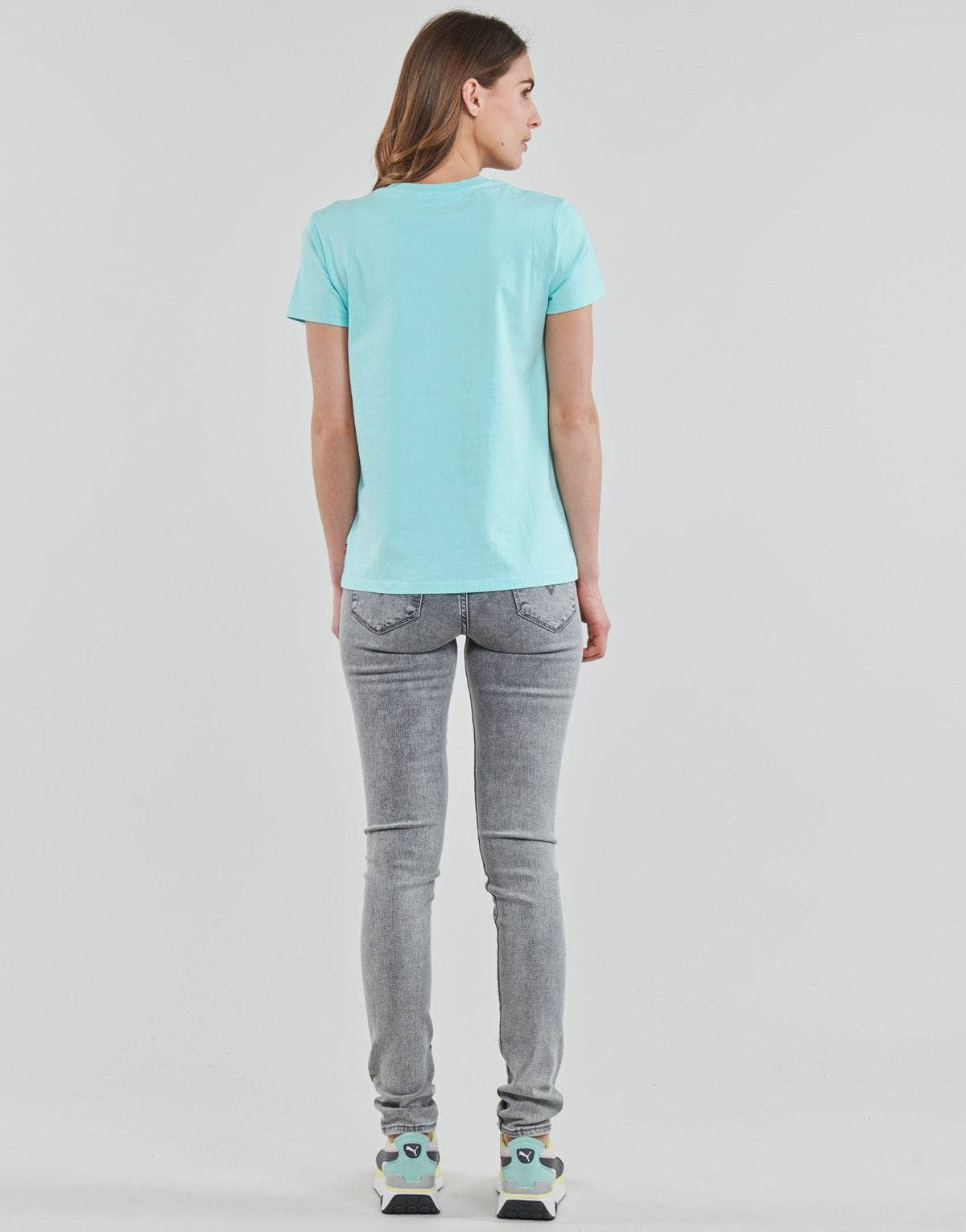 T-shirt Donna Levis  THE PERFECT TEE  Blu