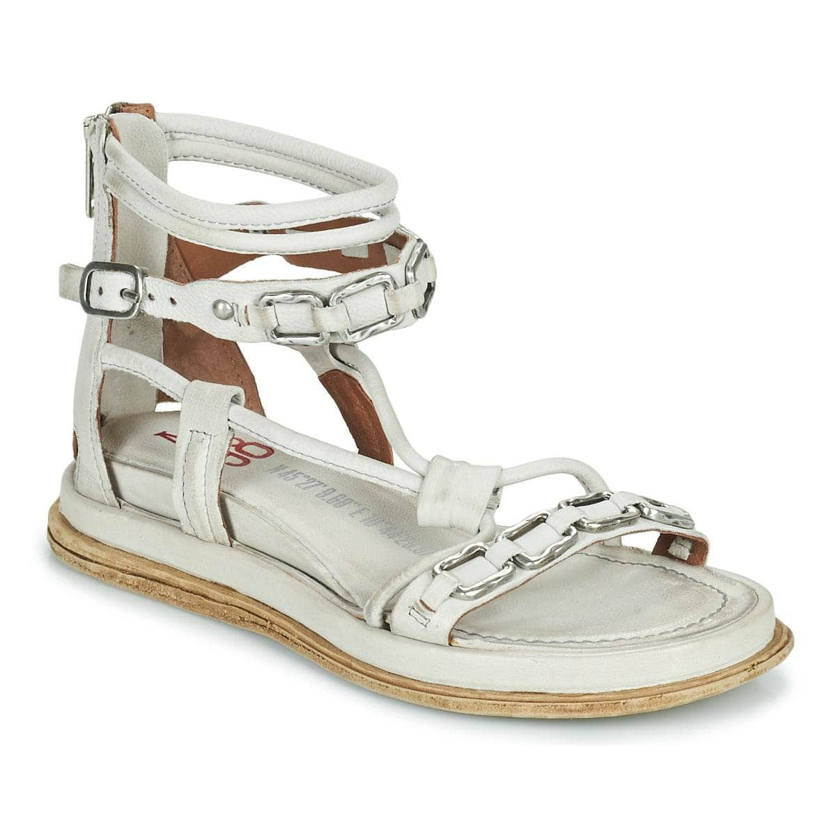 Sandali Donna Airstep / A.S.98  POLA SQUARE  Bianco