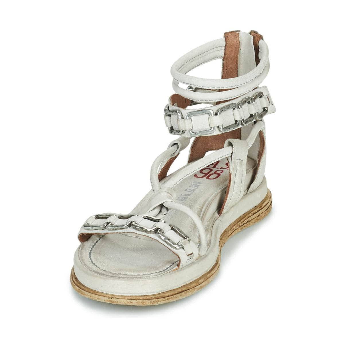 Sandali Donna Airstep / A.S.98  POLA SQUARE  Bianco