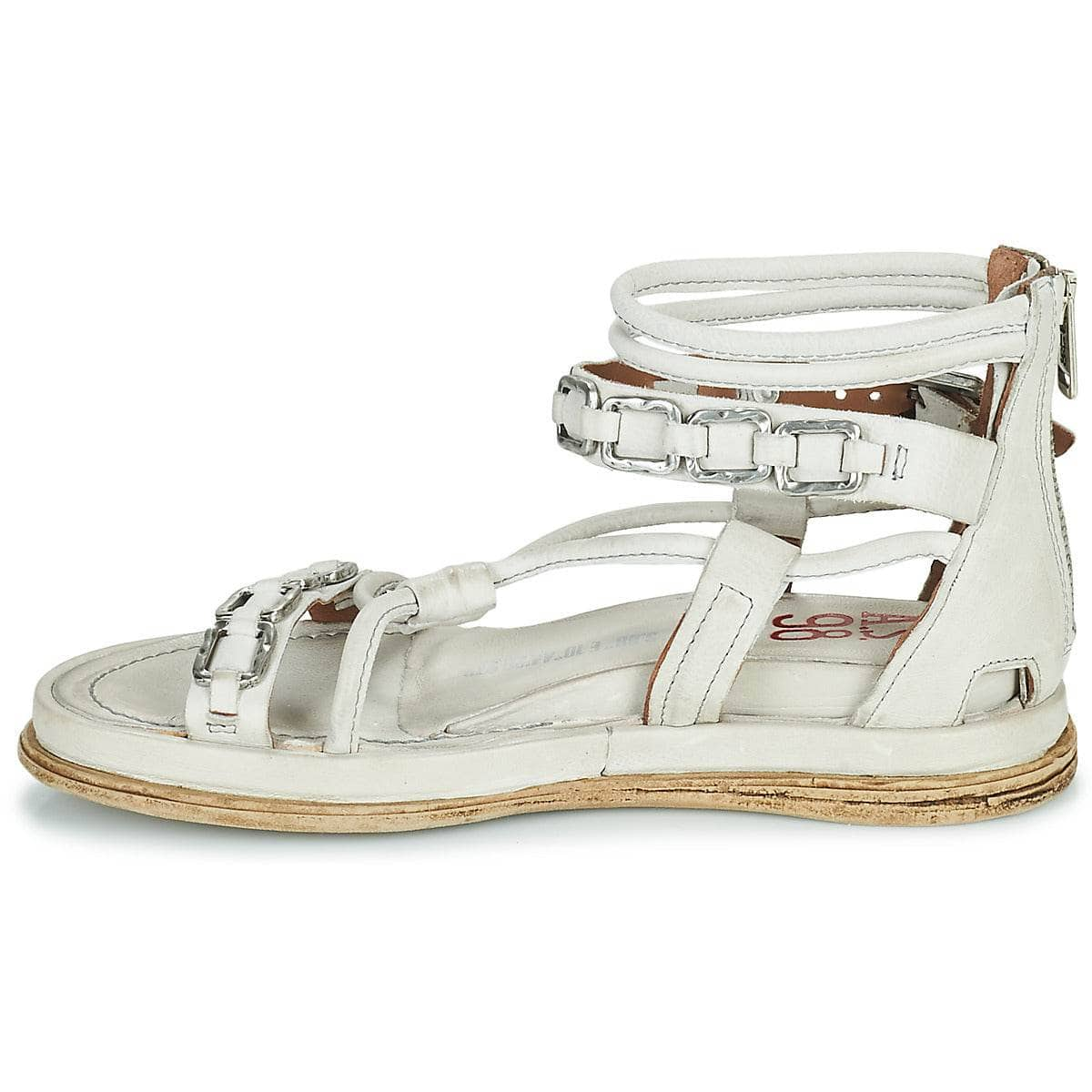 Sandali Donna Airstep / A.S.98  POLA SQUARE  Bianco