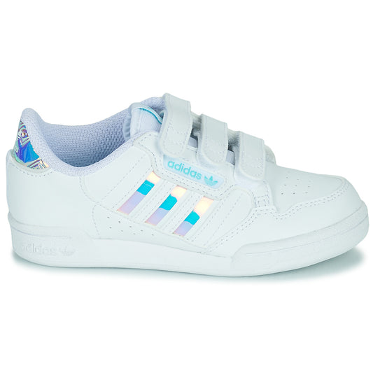 Scarpe bambini ragazza adidas  CONTINENTAL 80 STRI  Bianco