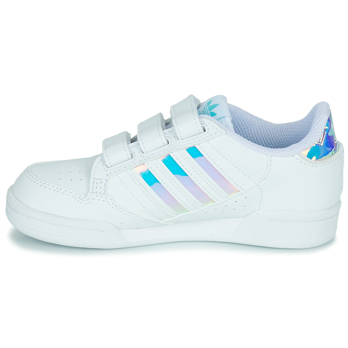 Scarpe bambini ragazza adidas  CONTINENTAL 80 STRI  Bianco