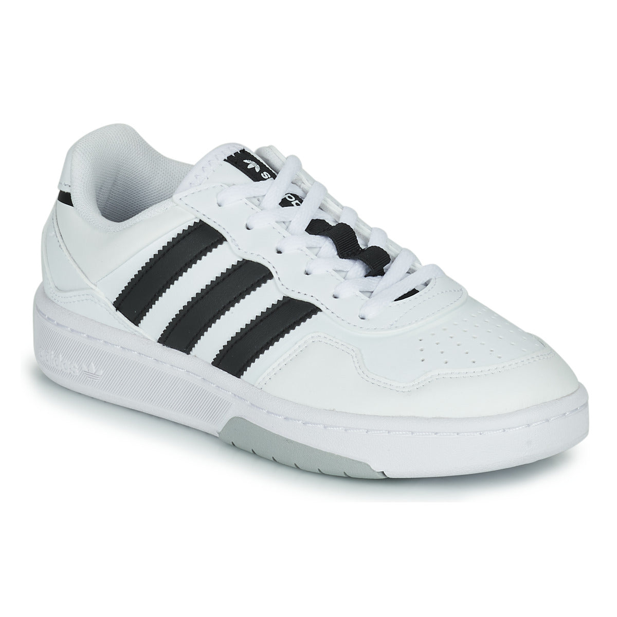 Scarpe bambini ragazzo adidas  COURT REFIT J  Bianco