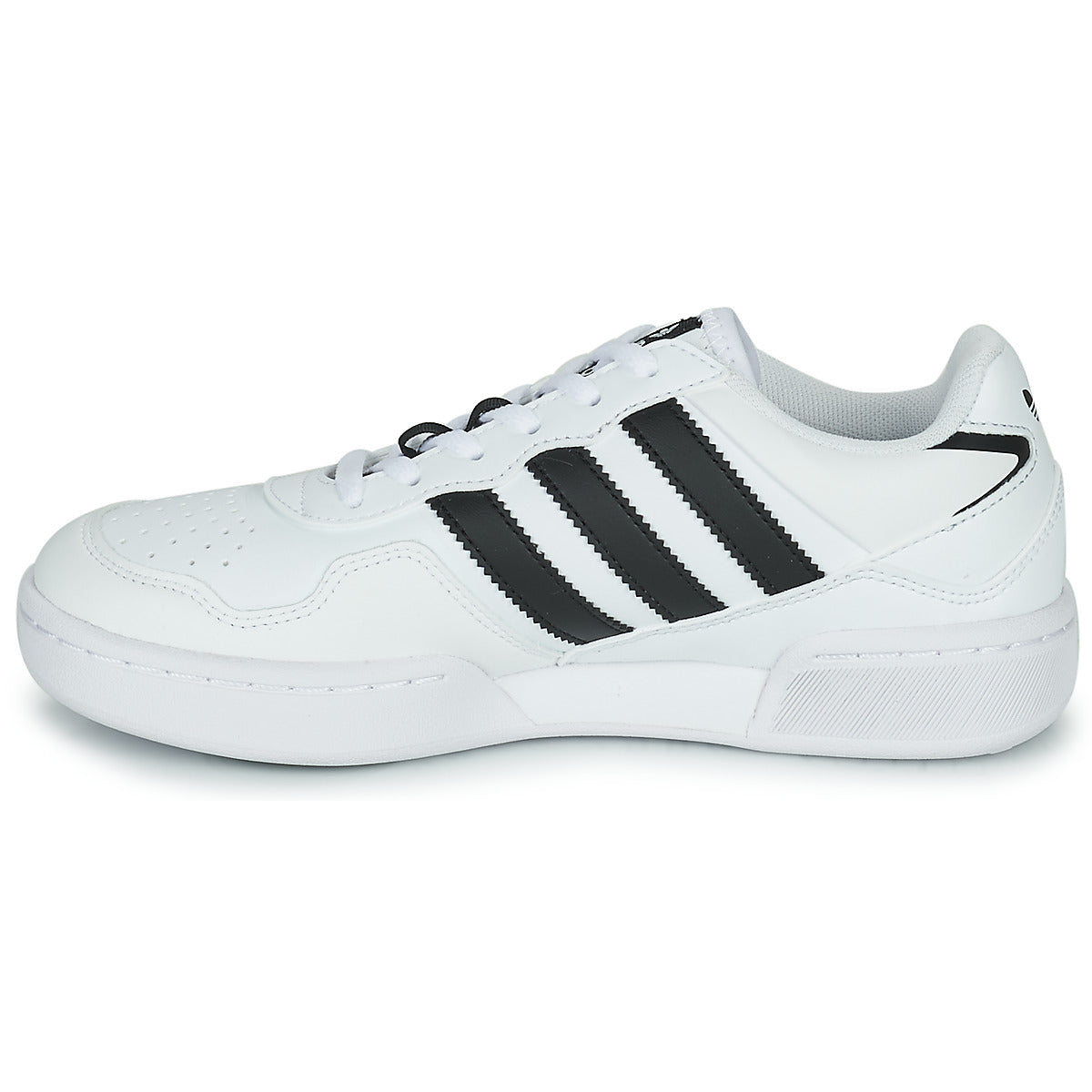 Scarpe bambini ragazzo adidas  COURT REFIT J  Bianco