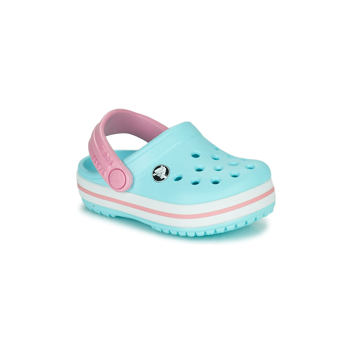 Scarpe bambini ragazza Crocs  CROCBAND CLOG T  Blu