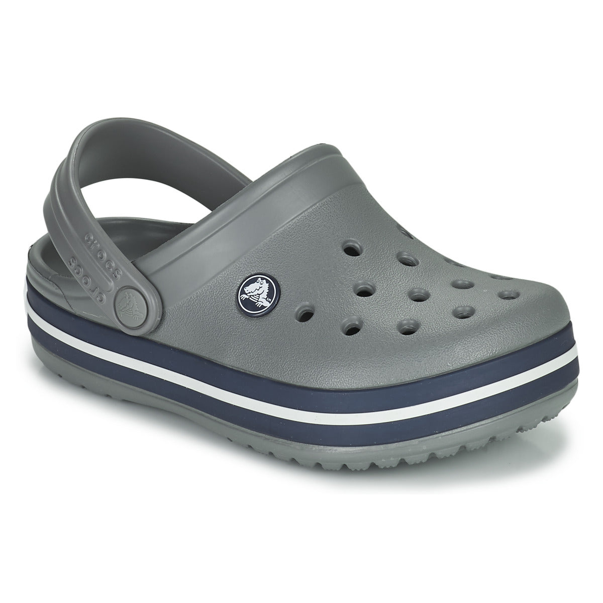 Scarpe bambini ragazzo Crocs  CROCBAND CLOG K  Grigio