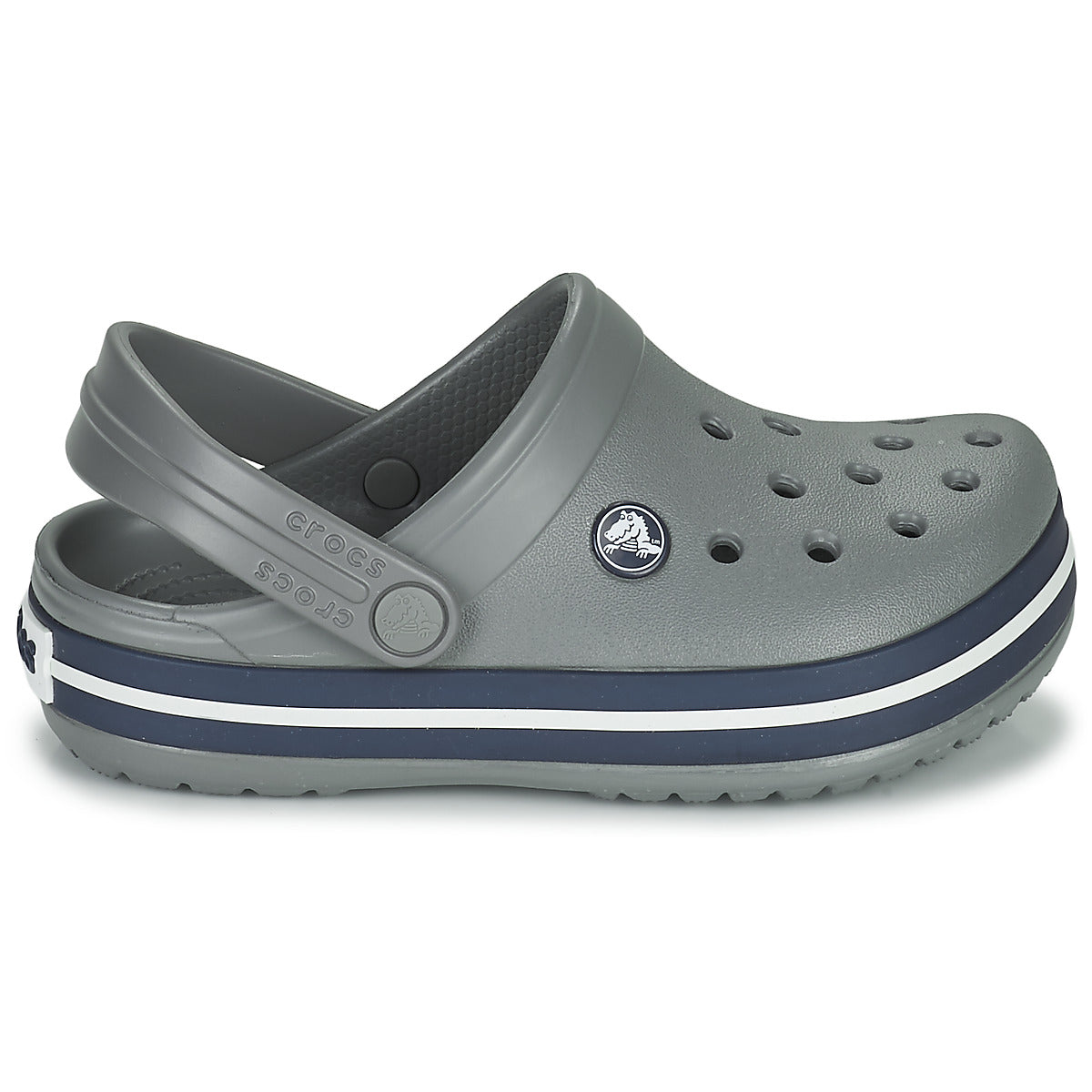 Scarpe bambini ragazzo Crocs  CROCBAND CLOG K  Grigio