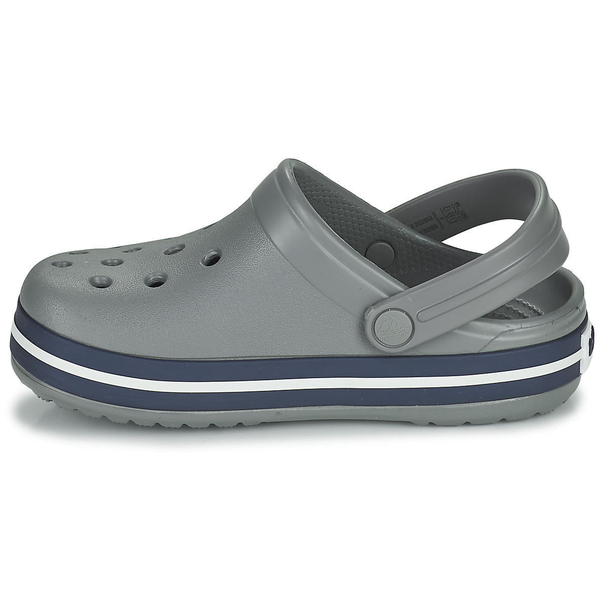 Scarpe bambini ragazzo Crocs  CROCBAND CLOG K  Grigio