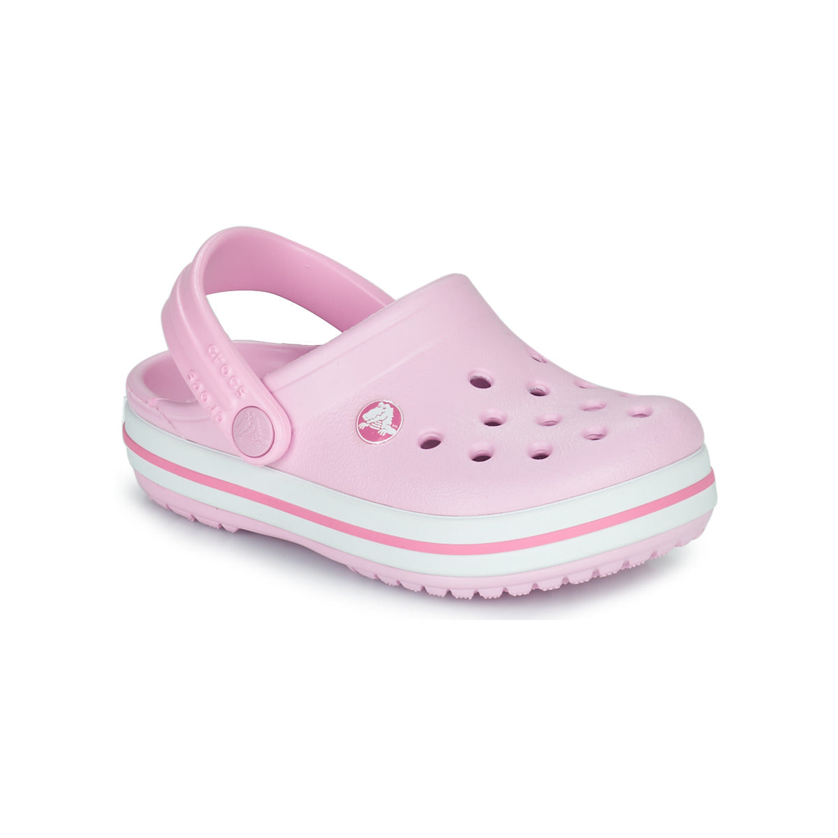 Scarpe bambini ragazza Crocs  CROCBAND CLOG T  Rosa